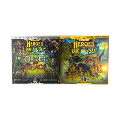Gamelyn Boardgames Heroes of Land, Air & Sea Erweiterung Order und Chaos VG+/NM