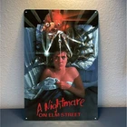 Vintage Horror Movie Tin Metal Signs Home Décor 8x12 Inch Retro Wall Art with Kr