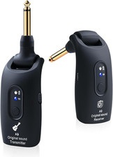 Wireless Guitar Audio System   2.4GHz Rechargeable Transmitter  Receiver Set
