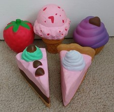 Soft And Slo Squishies Lot OF 5