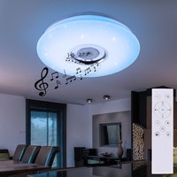 Deckenlampe Deckenleuchte Bluetooth Lautsprecher Rgb Led Sternenhimmel Dimmbar