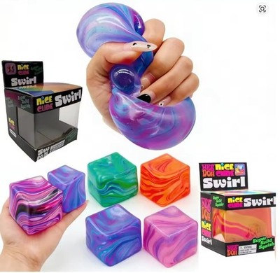 NeeDoh Stressball Würfel   Sensorisches Gel-Spielzeug & Anti-Stress