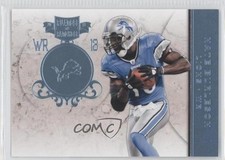 2011 Panini Plates & Patches Infinity Platinum 6/10 Nate Burleson #59 0a6