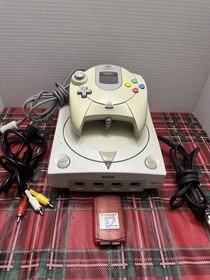 Sega Dreamcast System With Game