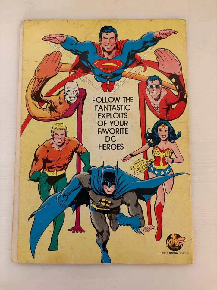 Batman Comic Book and Record Set Robin Meets Man-Bat 45 rpm - Image 3 of 4