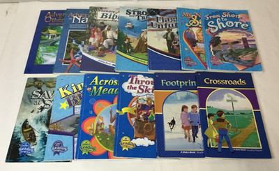 Lot of 13 A Beka Abeka Book Reading Program Books 1st-4th Education Homeschool