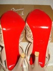 100% AUTH NEW WOMEN LOUBOUTIN NUDE BALADEUSE 120 PATENT HEELS/PUMPS US 8.5 — photo 9