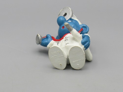 Schtroumpf médecin - Schleich 1978 Peyo - Imagen 3 de 3