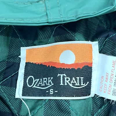 OZARK TRAIL スイングトップ　90s Vintage Ozark Trail Green PVC Long Sleeve Button-Up Rain Jacket