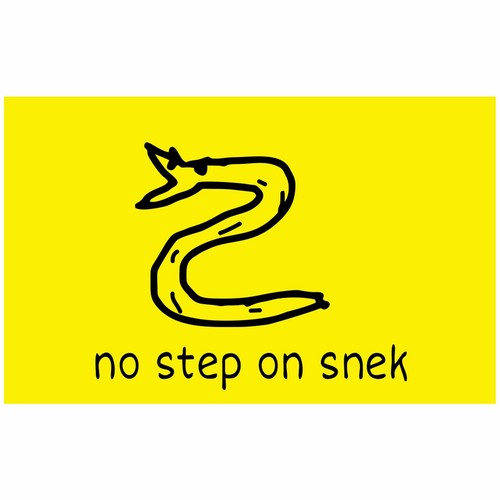 No step on snek 4x2 5 inch sticker ebay
