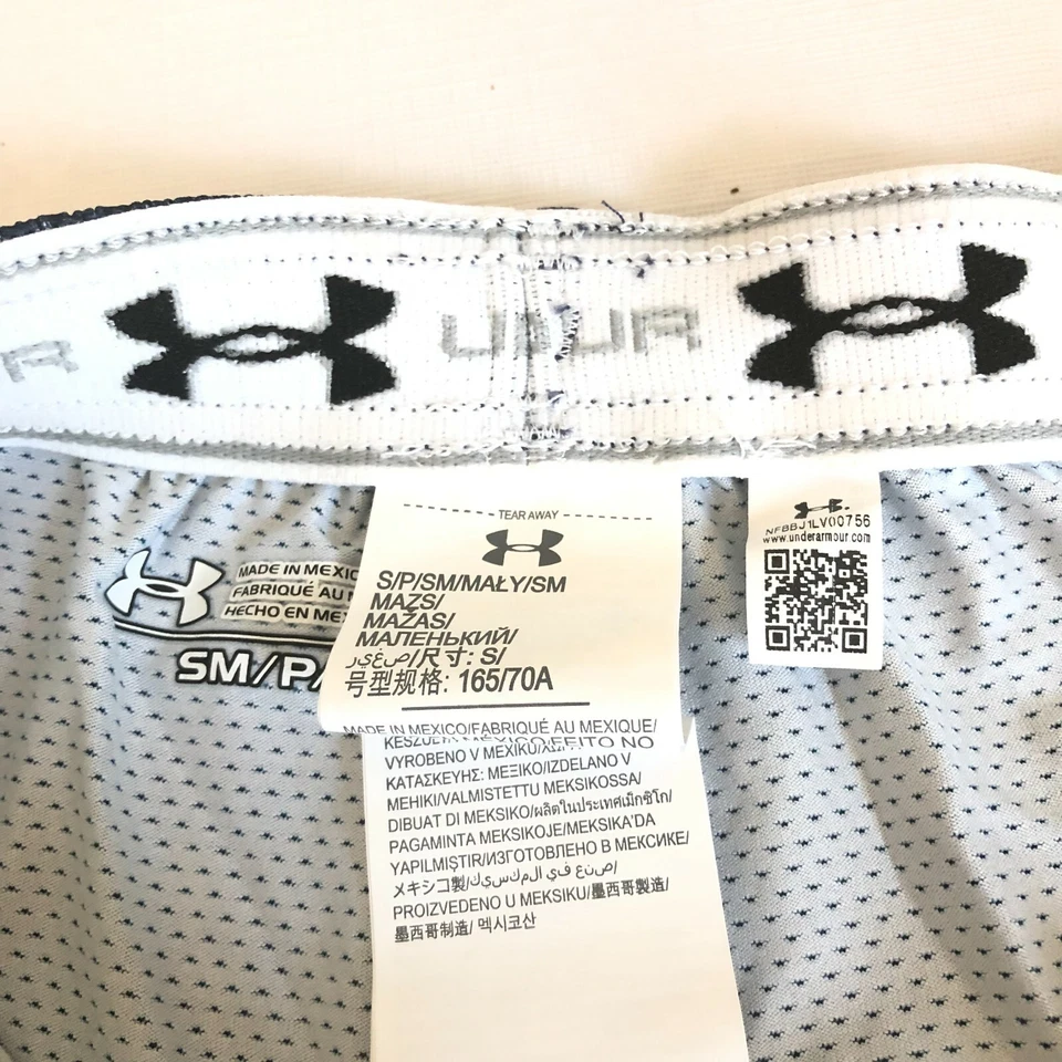 Nuevo Under Armour Para Mujer Pequeño Notre Dame Lucha Irlandés Fútbol Pantalones Cortos UJUS11W Foto 3 de 3