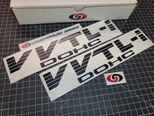 Vvtl-i Decals Fat Blinds 2pk Fender Racing Stickers 99 Toyota Celica Corolla Vvtl-i Decals Fat Blinds 2pk Fender Racing Stickers 99 Toyota Celica Corolla
