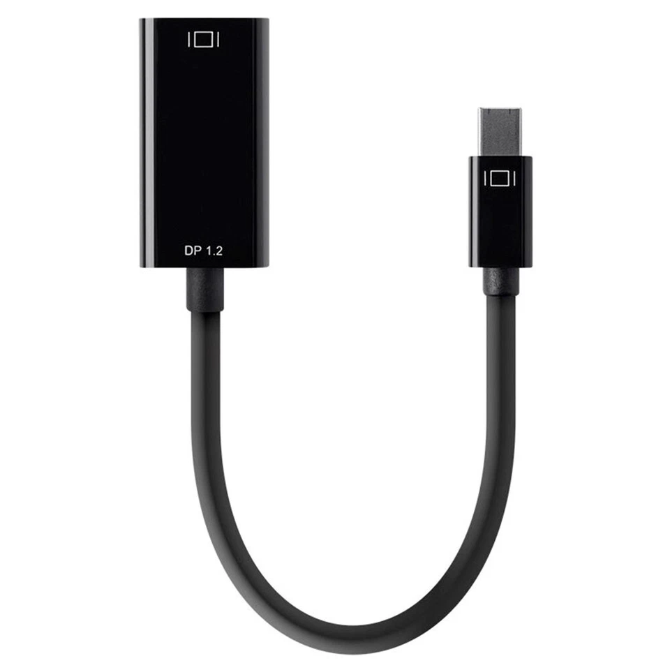 Mini DisplayPort DP Thunderbolt to 4K HDMI Passive Adapter Cable MacBook Pro Air - Image 2 of 4