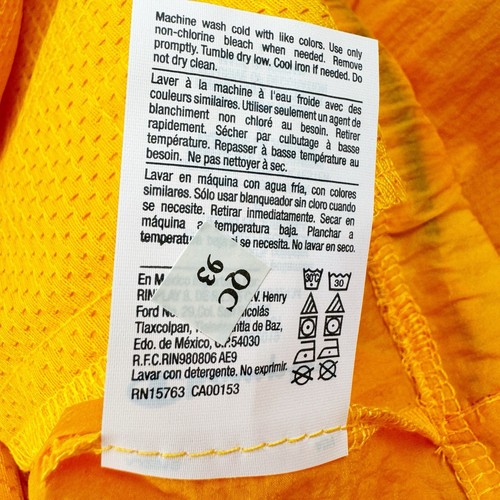 Giacca a vento Champion LIFE Anorak uomo grande pullover con cappuccio giallo nuova senza etichette - Foto 19 di 19