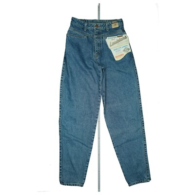 Edwin Louisiana Wmn Jeans Hose Karotte 80er 90er Legendär W26 L30 used Blau NEU