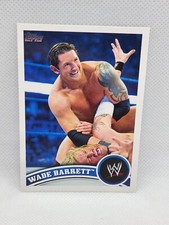 2011 Topps WWE Smackdown #4 Wade Barrett Wrestling Superstar Trading Card NM 