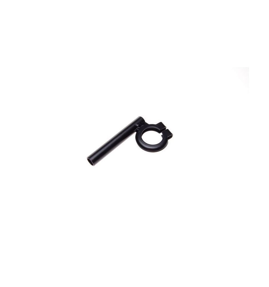 Support de clignotant avant Simson S51 noir version épaisse en acier soudé