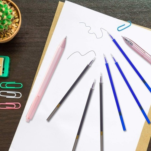 20pcs Gel Pens Refill Ballpoint Pen Refills Fine Point, black and blue , 0.5 mm - 第 8/10 張圖片
