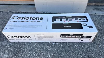 Casio LK-S250 Electronic Keyboard - Black for sale online | eBay