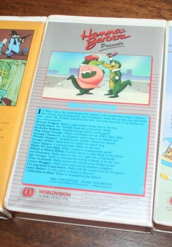Hanna Barbera Wally Gator ゼンマイ ランプ ウォーカー Hanna Barbera Wally Gator Mainspring Lamp Walker from japan