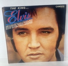 Elvis Presley - The King…Elvis First Press LP Vinyl Record -CDS 1190  Vgc Camden