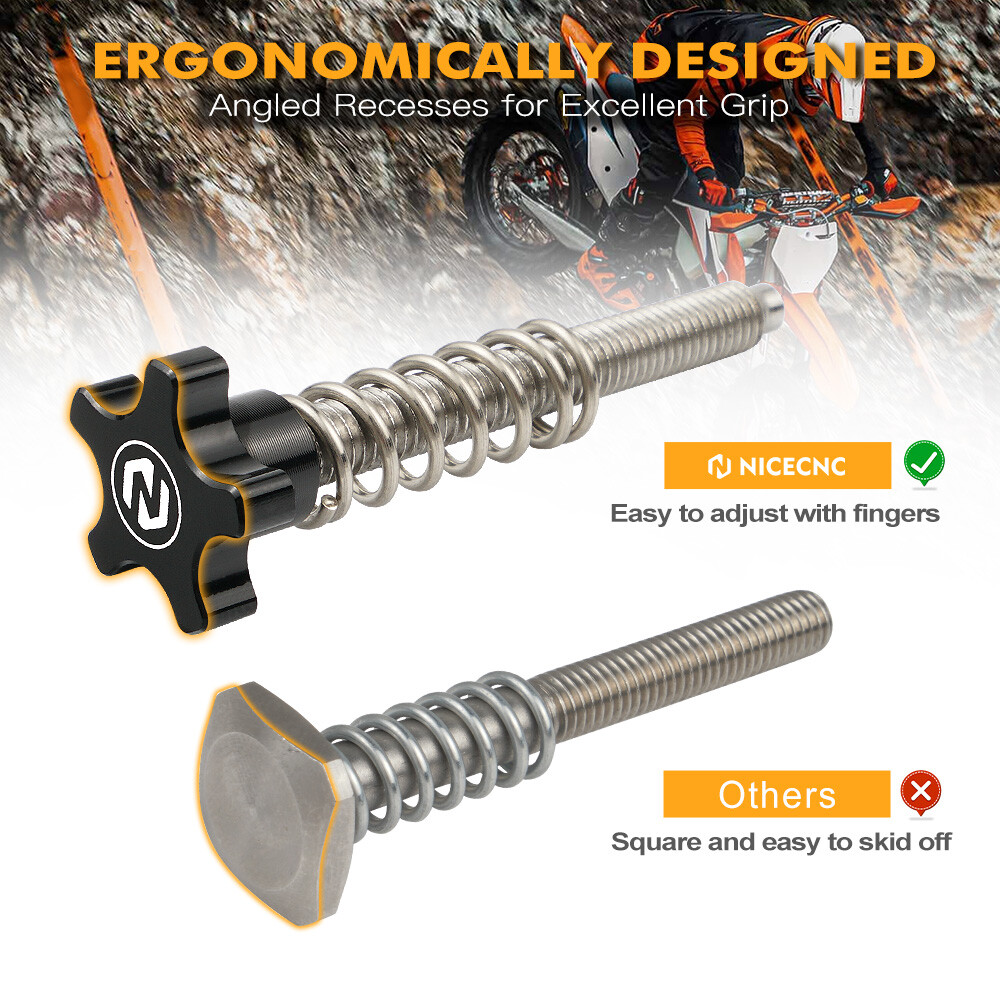 CNC Easy Adjust Idle Mixture Screw For KTM 250 300 EXC XCW TPI 2018