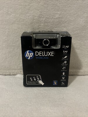 HP Deluxe USB Webcam Model KQ246AA NEW IN BOX FREE SHIPPING
