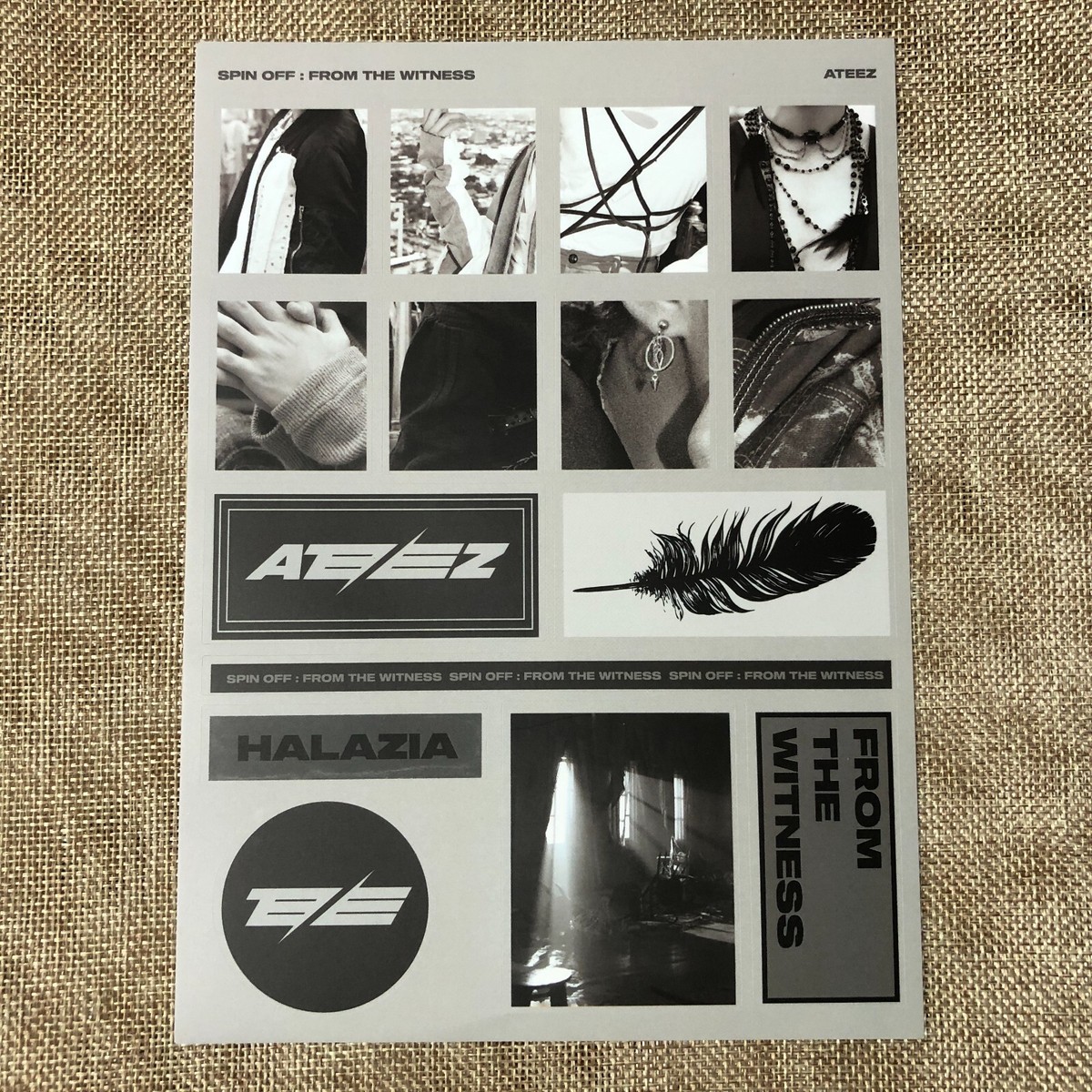 ateez　プロモアルバム　非売品　サイン入り　spin off∶from ATEEZ SIGNED Album [ SPIN OFF : From the Witness Promo DVD