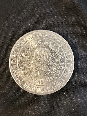 Caesars Palace Casino - $1 Slot Token Las Vegas Nevada - Nickel - 1988