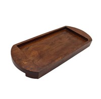 Davartis - Dekoschale / Tablett Aus Holz - Ca. 27Cm X 11,7 Cm
