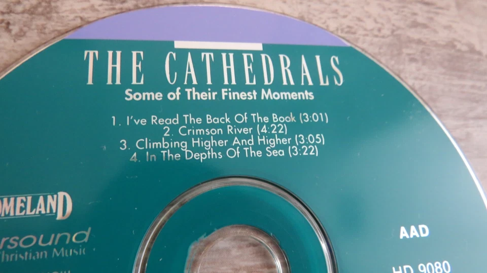 The Cathedrals Some of Their Finest Moments Music CD Christian Southern Gospel Foto 3 de 4