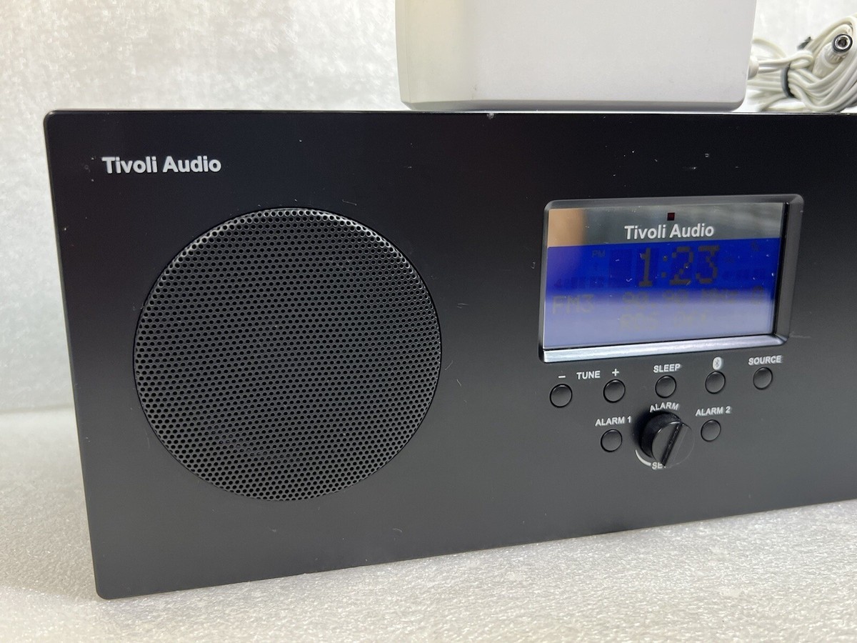 Tivoli Audio Music System Three Bluetooth Alarm Clock Radio
