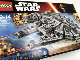 LEGO 75105 Star Wars Millennium Falcon Set Han Solo Chewbacca BB8 Sealed