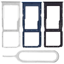 For Huawei P30 Lite Sim Card Tray Replacement Dual Sim Holder Black Blue White