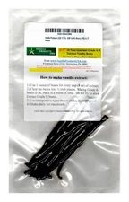 10 Tahitian Near Gourmet Grade A/B Vanilla Beans grown in Papua New Guinea 4~5"