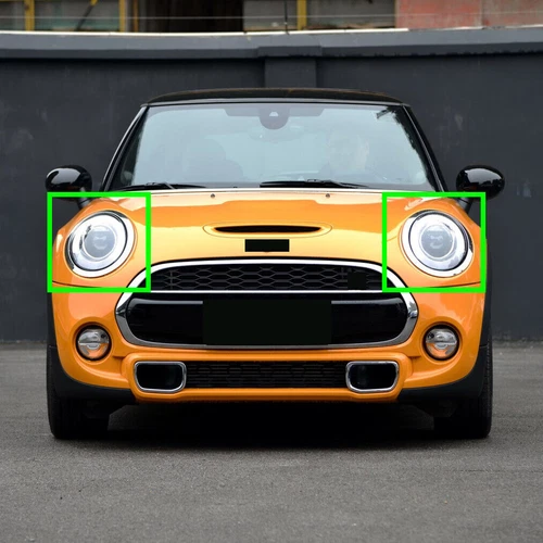 For BMW Mini F55 2014-2018 Pair Headlight Lens Headlamp Cover Transparent Shell - Bild 6 von 6