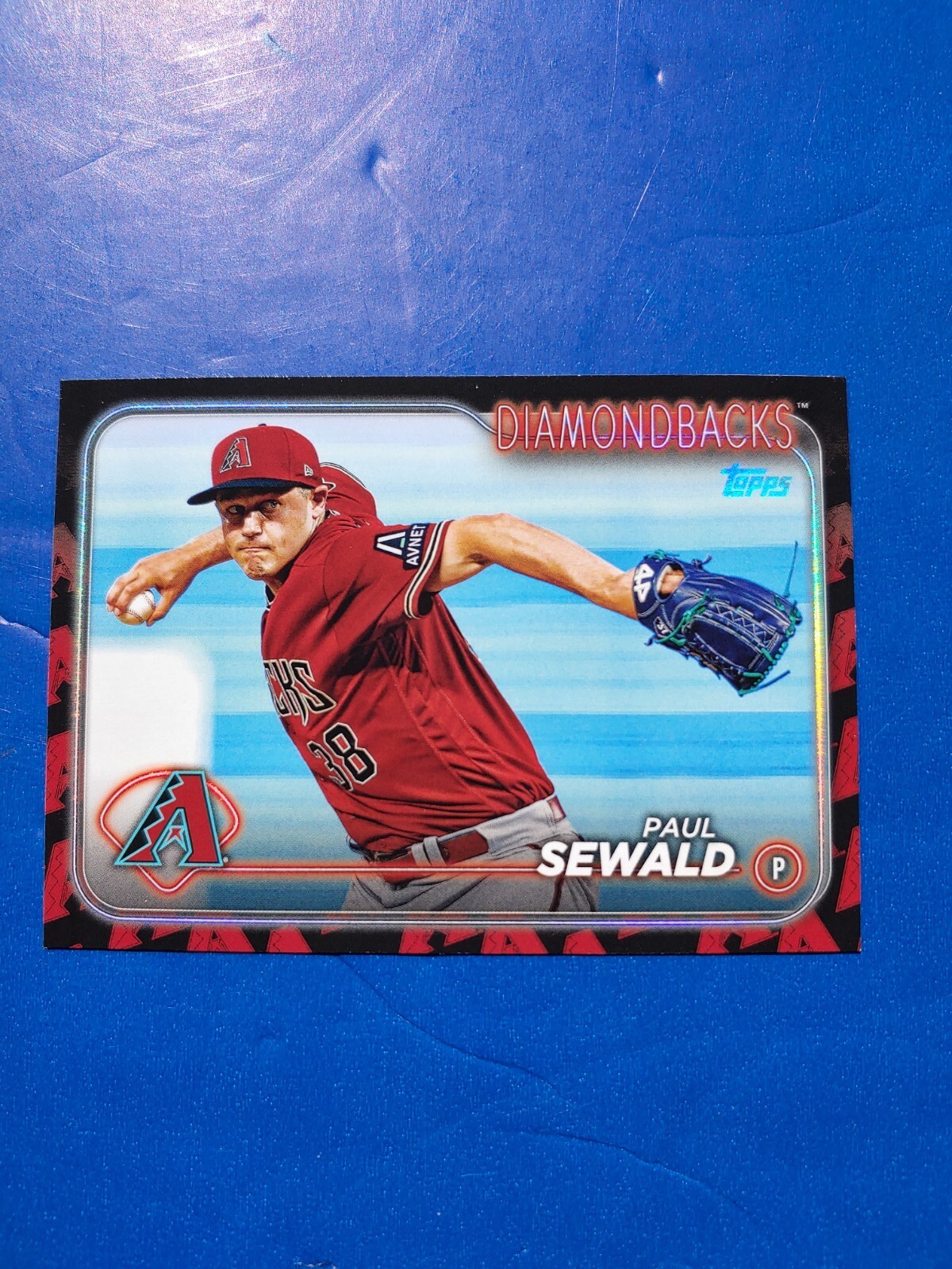 2024 Topps Series 1 Paul Sewald Diamondbacks #271 Team Color Variation