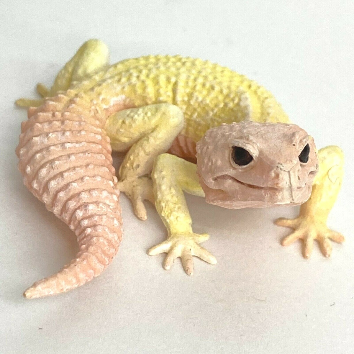 Kaiyodo Capsule Q Museum Figure Leopard Gecko Blizzard