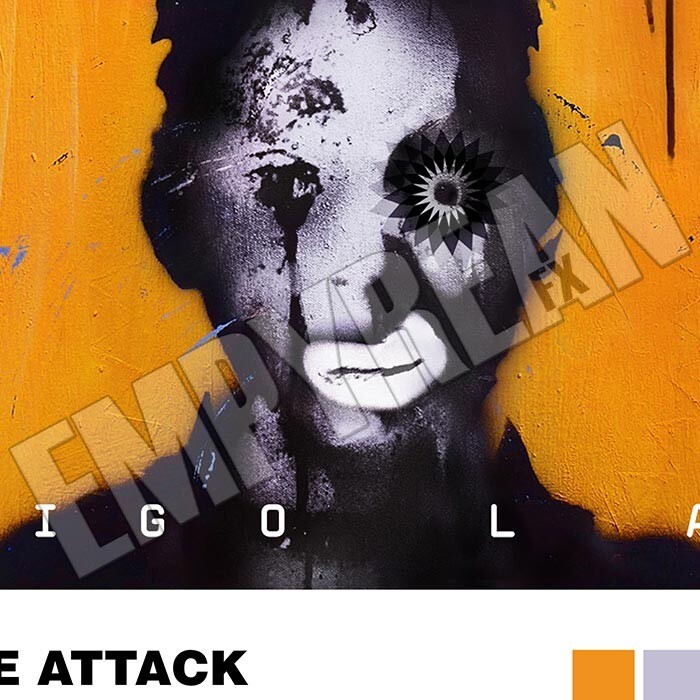 Massive Attack Heligoland 2010 Vinyl Record LP Album Poster Wall