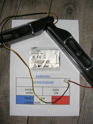 haut-parleurs / enceintes pour SAMSUNG UE40ES5500W - Photo 1/3