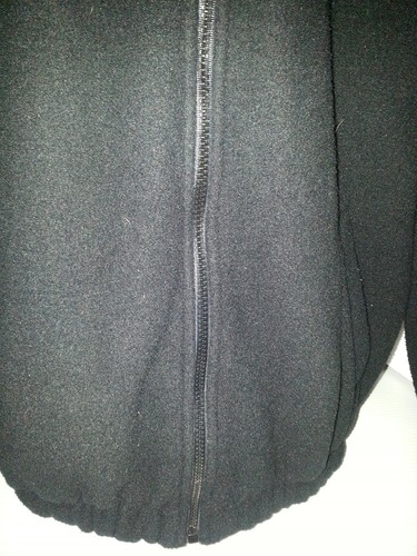 CHAPS by RALPH LAUREN POLO Mens Full Zip Front Fleece Jacket Coat Medium Black - Picture 5 of 11