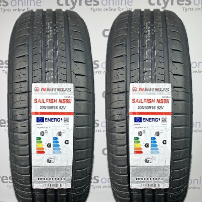 2 X New 205 60 16 92V NEREUS NS601 205/60R16 2056016 *C/B RATED