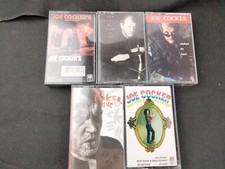 Lot Of 5 JOE COCKER Cassette Tapes - Live, Made Dogs With Englishmen
