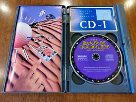 Dark Fables of Aesop (Philips CD-i) CDI, DISC NEAR MINT, W/SLIPCOVER, NO MANUAL