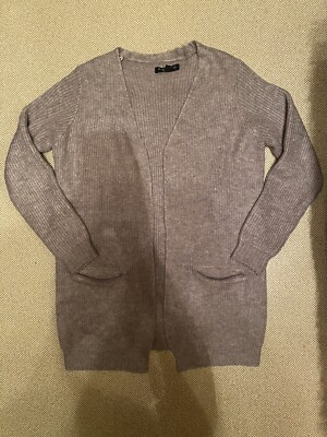Amisu New Yorker Strickjacke mauve Gr.S *neu*