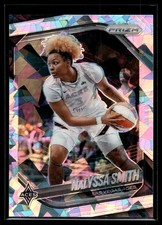 Nalyssa Smith 2025 Panini Prizm WNBA Ice Prizm Card #119