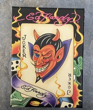 Ed Hardy Geschenkbox von Christian Audigier - Aufbewahrungbox mit Deckel (leer)