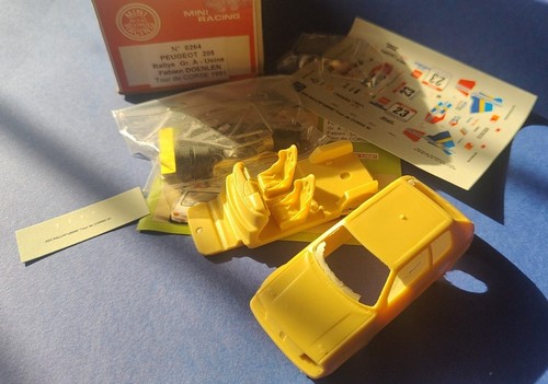 .kit Peugeot 205 Gr.A Usine #23 Tour de Corse 1991 - Mini Racing kit 1/43 - Foto 4 di 8