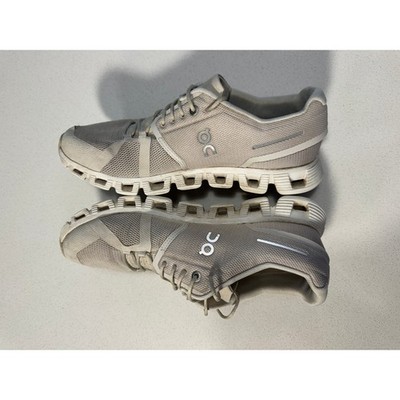 On Cloud Women 10 Running Shoes Beige Sand Lightweight Sneakers 59.98773 USW10