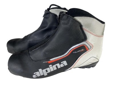 Alpina Touring Nordic Cross Country Ski Boots Size EU44 US10.5 for NNN 688